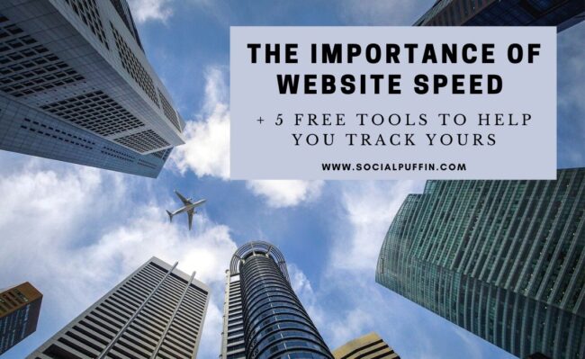 Importance of Website Speed Importance of Website Speed