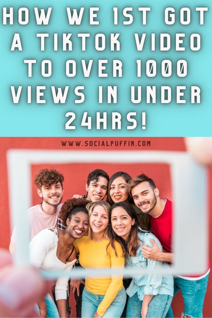 How We 1st Got A TikTok Video to Over 1000 Views in 24hrs!