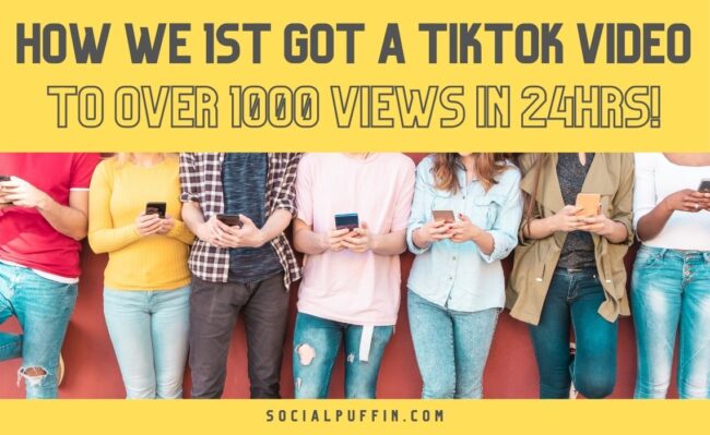 How We Grew our 1st Tiktok to Over 1000 Views in 24hrs! How We Grew our 1st Tiktok to Over 1000 Views in 24hrs!