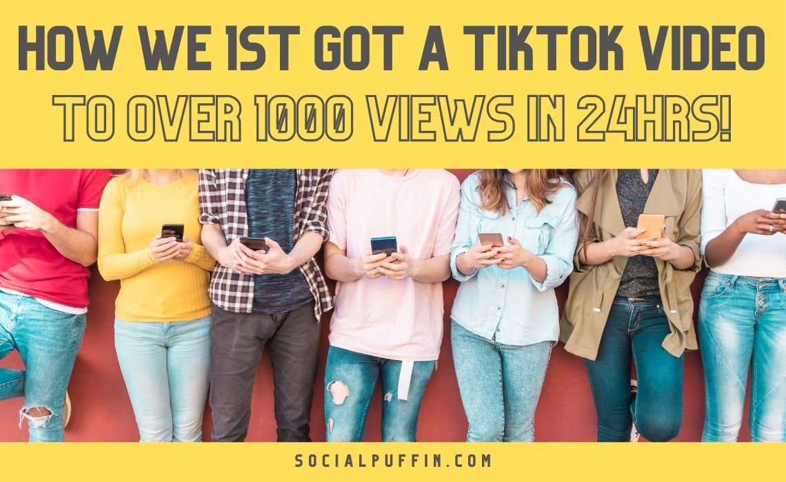 How We Grew our 1st Tiktok to Over 1000 Views in 24hrs! How We Grew our 1st Tiktok to Over 1000 Views in 24hrs!