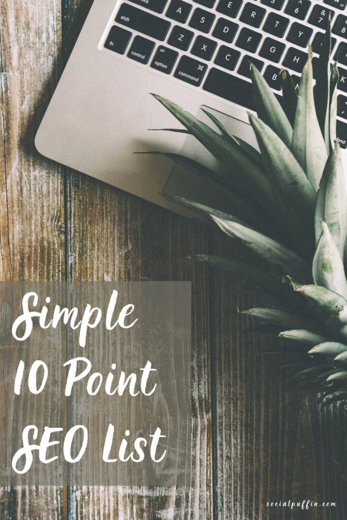 The 10 Point SEO Checklist Perfect for Beginners