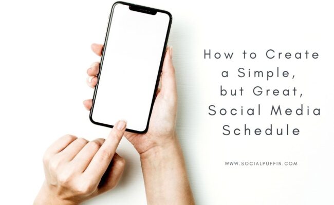 How to Create a Simple Social Media Schedule How to Create a Simple Social Media Schedule